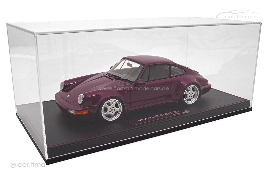 Porsche 911 (964) Carrera 4 WTL Amethyst met. Speedline Alufelgen car.tima CUSTOMIZED 1:18