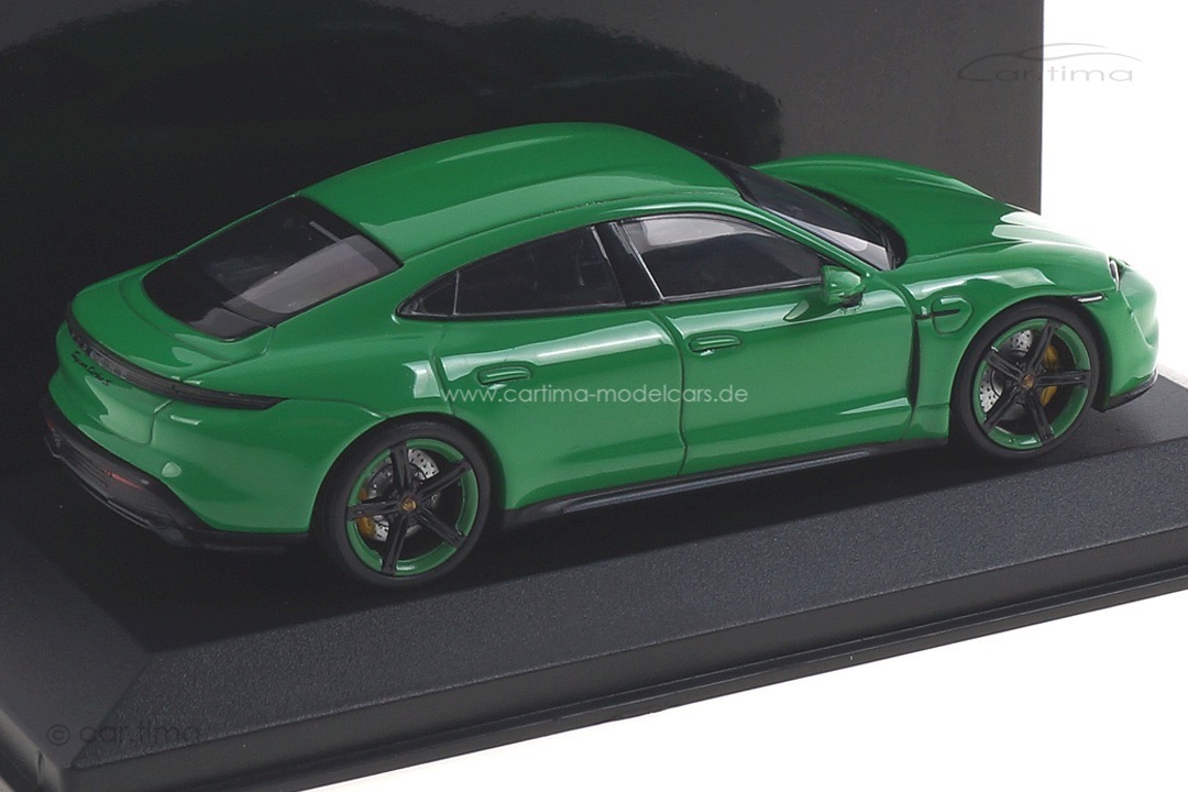 Porsche Taycan Turbo S grün Minichamps 1:43 410068471 Porsche Taycan Turbo S grün Minichamps 1:43 410068471