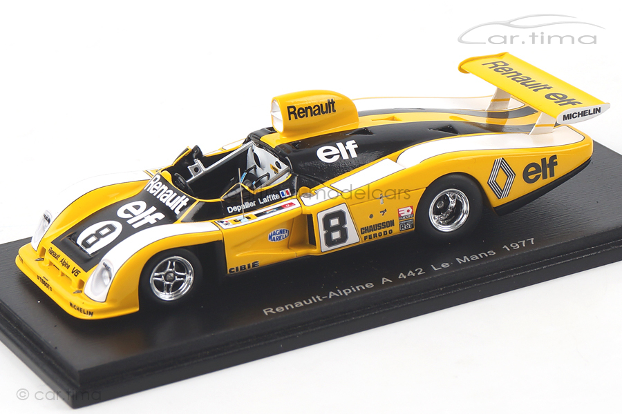 Renault Alpine A442 24h Le Mans 1977 Depailler/Laffite Spark 1:43 S1554