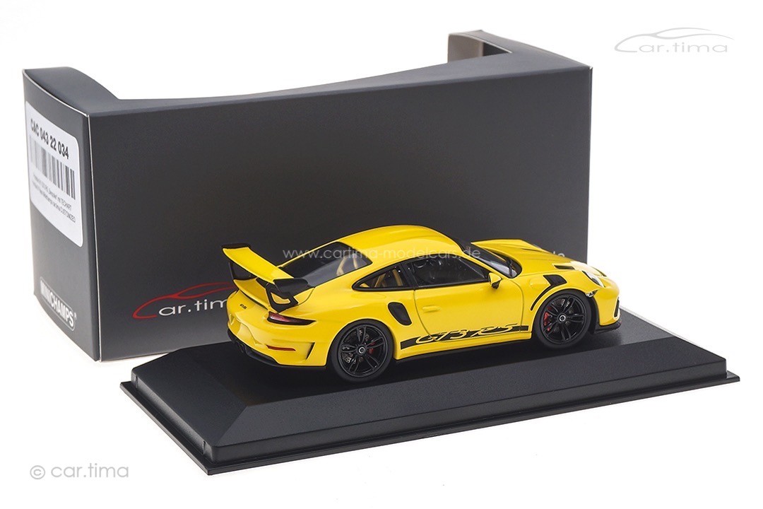 Porsche 911 GT3 RS "Bespoke" mit TECHART Formula IV Race Minichamps car.tima CUSTOMIZED 1:43 Porsche 911 GT3 RS "Bespoke" mit TECHART Formula IV Race Minichamps car.tima CUSTOMIZED 1:43