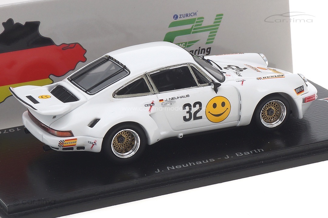 Porsche 911 Carrera RSR 3.0 1000 km Nürburgring 1976 Barth/Neuhaus Spark 1:43 SG513 Porsche 911 Carrera RSR 3.0 1000 km Nürburgring 1976 Barth/Neuhaus Spark 1:43 SG513