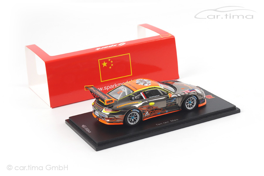Porsche 911 (991) GT3 Cup PCCA 2014 Tan Ian Mao Spark 1:43 SA065