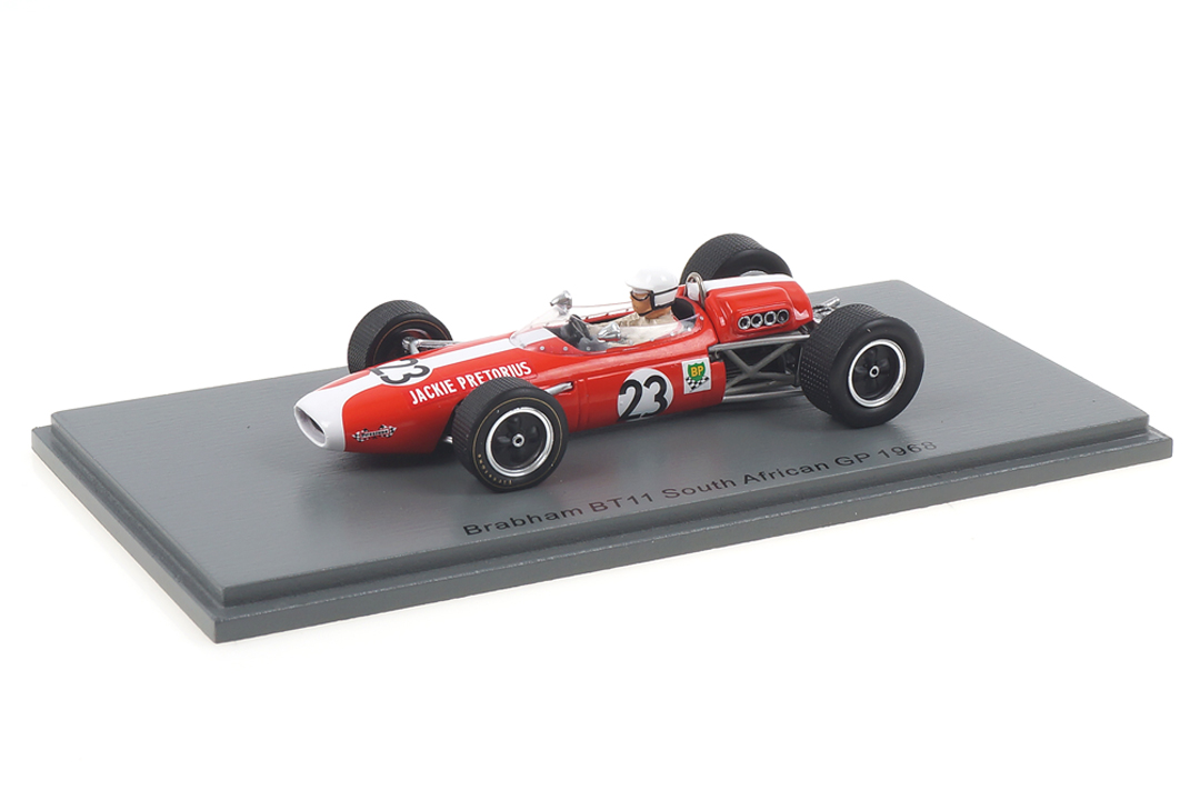 Brabham BT11 South African GP 1967 Jackie Pretorius Spark 1:43 S7090 Brabham BT11 South African GP 1967 Jackie Pretorius Spark 1:43 S7090