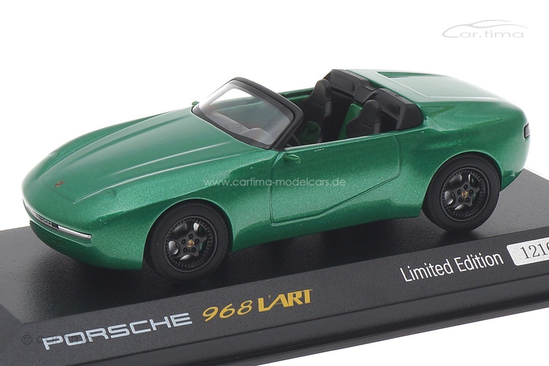 Porsche 968 Arthur Kar 2021 grün met. Minichamps 1:43 WAP0209860NART
