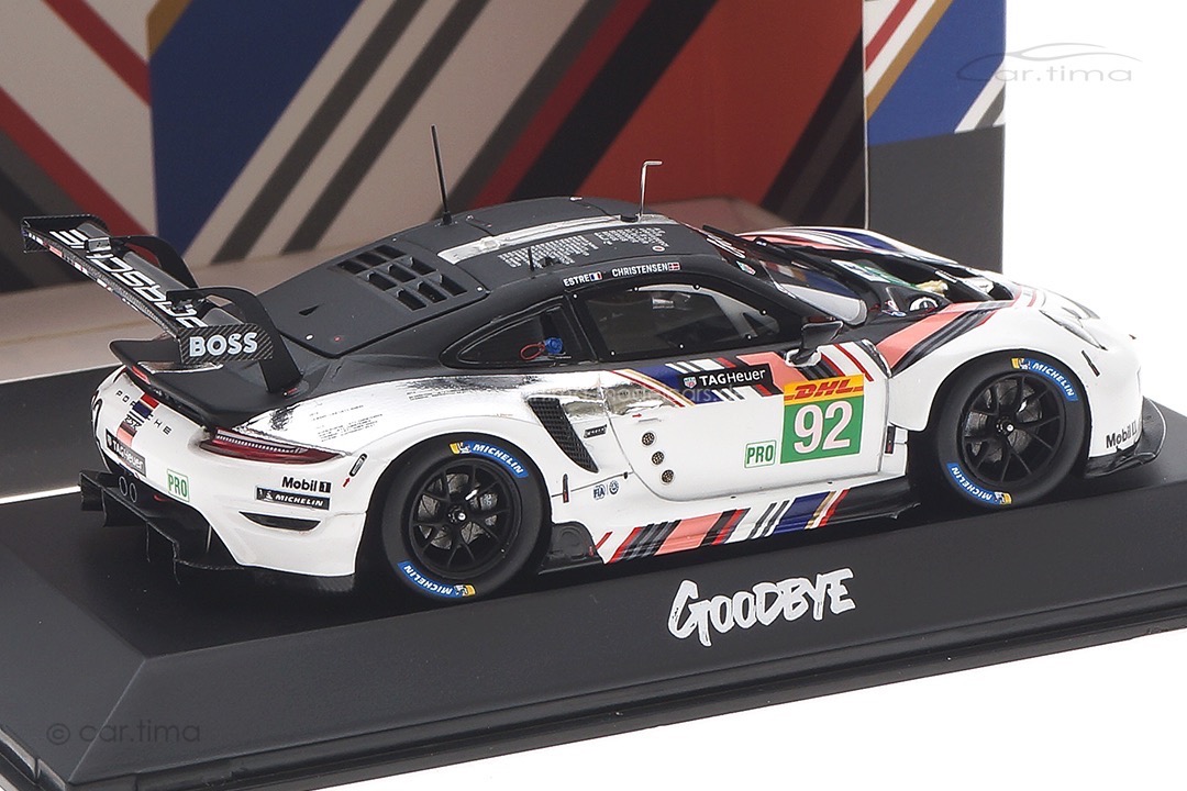 Porsche 911 RSR #92 8h Bahrain Goodbye Design Spark 1:43 WAP0209040RRSR
