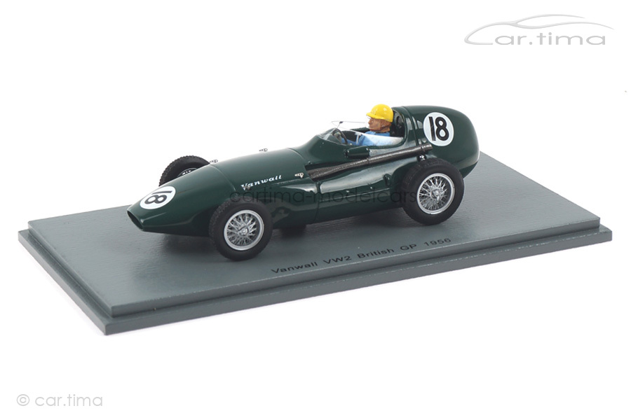 Vanwall VW 2 British GP 1956 José Froilán González Spark 1:43 S7201