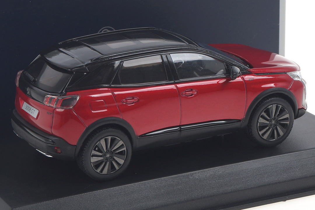 Peugeot 3008 GT 2020 Ultimate red/Black pack Norev 1:43 473922 Peugeot 3008 GT 2020 Ultimate red/Black pack Norev 1:43 473922