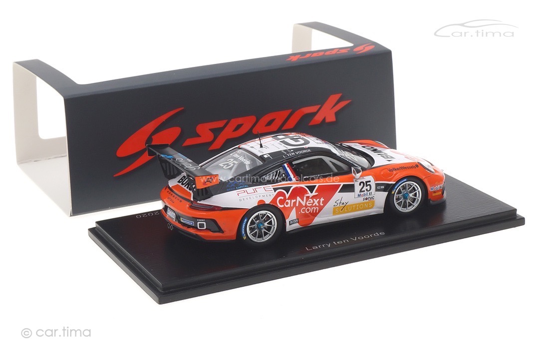Porsche 911 GT3 Cup Porsche Supercup Champion 2020 Larry ten Voorde Spark 1:43 S8506