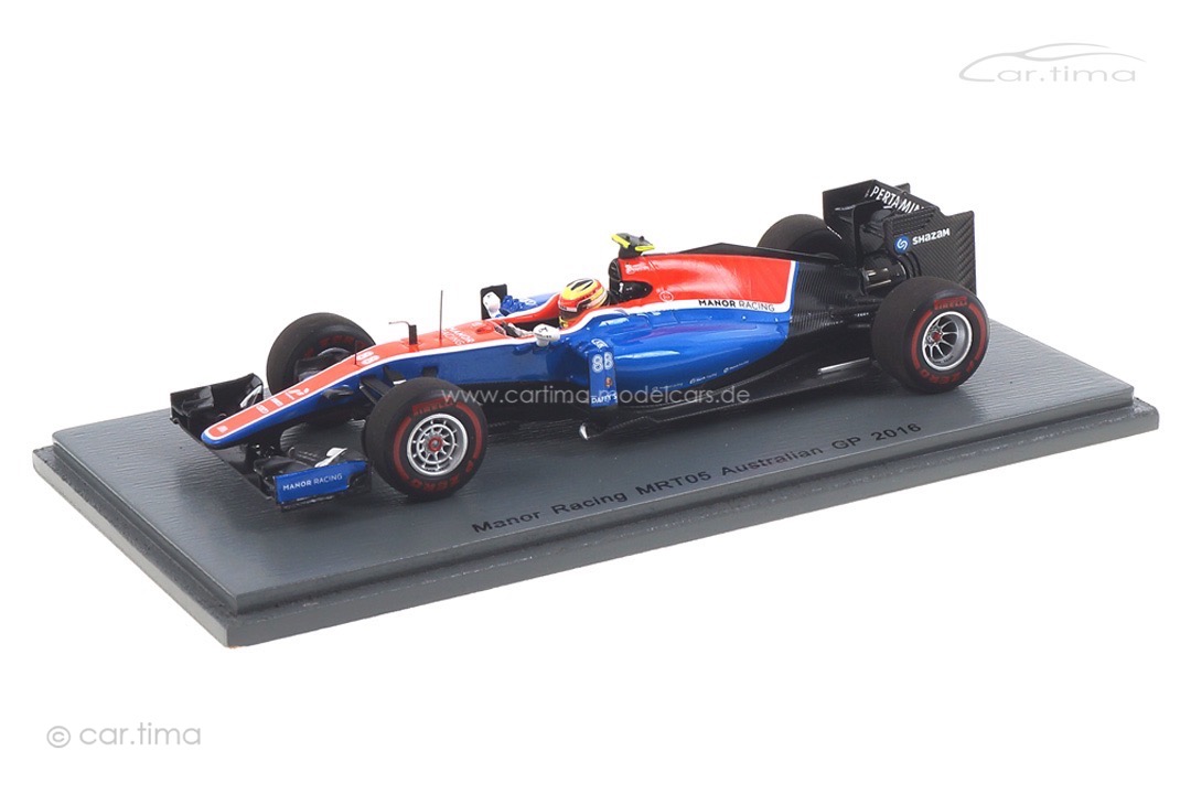 Manor Racing MRT05 GP Australien 2016 Rio Haryanto Spark 1:43 S5014 Manor Racing MRT05 GP Australien 2016 Rio Haryanto Spark 1:43 S5014