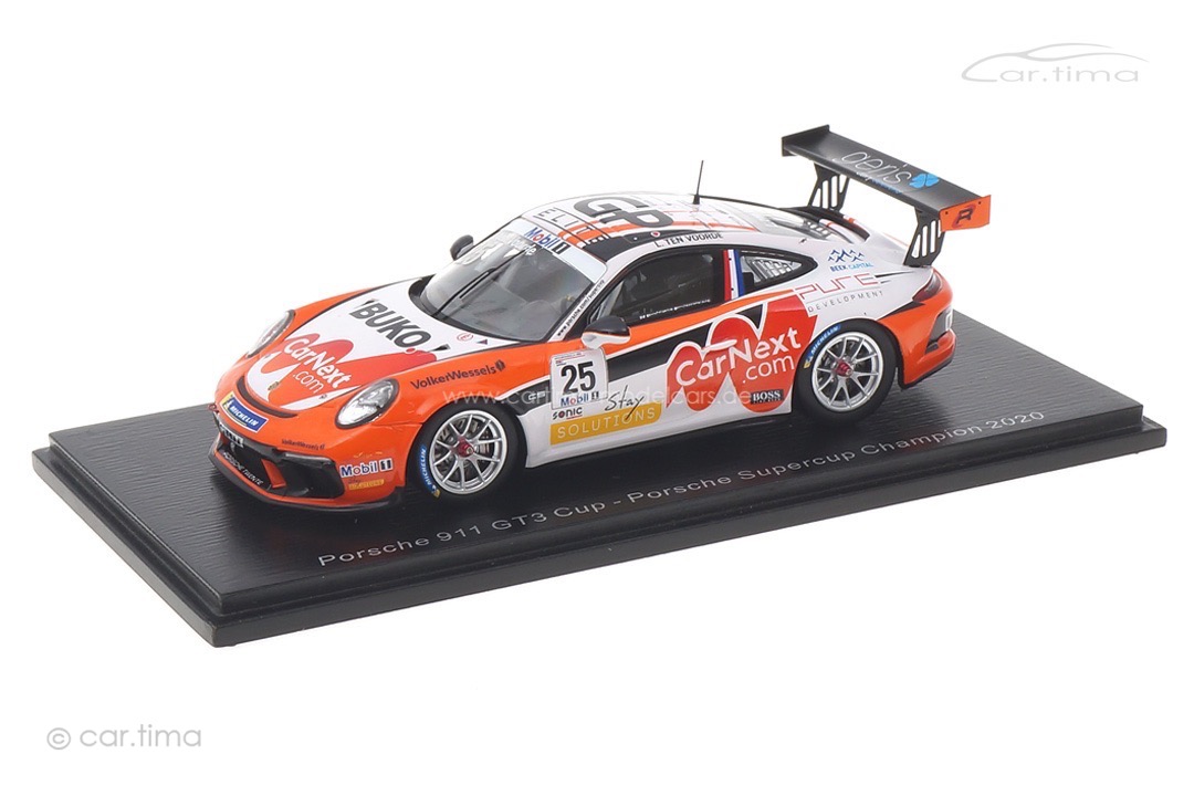 Porsche 911 GT3 Cup Porsche Supercup Champion 2020 Larry ten Voorde Spark 1:43 S8506