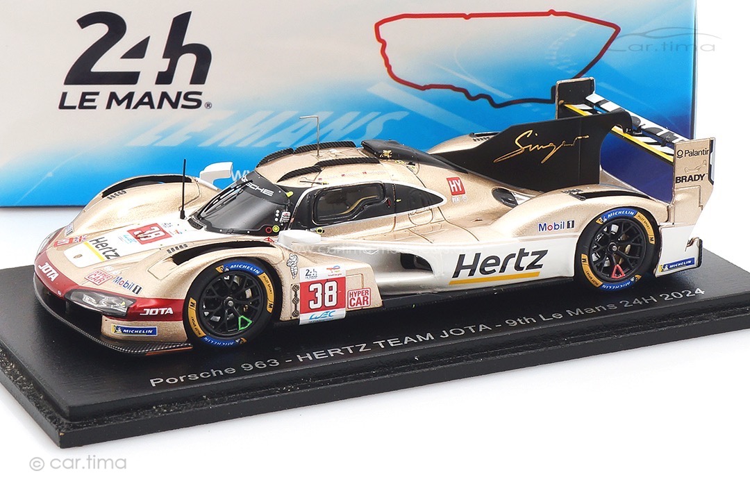 Porsche 963 24h Le Mans 2023 da Costa/Stevens/Ye Spark 1:43 S8727