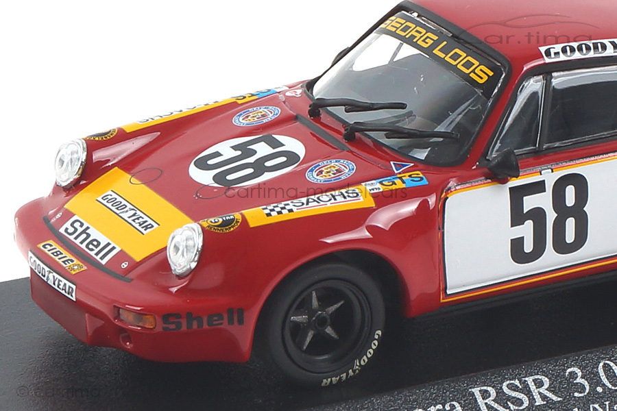 Porsche 911 RSR 3,0 24h Le Mans 1975 Fitzpatrick/v. Lennep Minichamps 1:43 430756958 Porsche 911 RSR 3,0 24h Le Mans 1975 Fitzpatrick/v. Lennep Minichamps 1:43 430756958