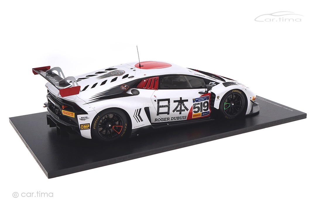Lamborghini Huracán Winner FIA Motorsport Games GT Cup Vallelunga 2019 Hamaguchi/Sasahara Spark 1:18 Lamborghini Huracán Winner FIA Motorsport Games GT Cup Vallelunga 2019 Hamaguchi/Sasahara Spark 1:18