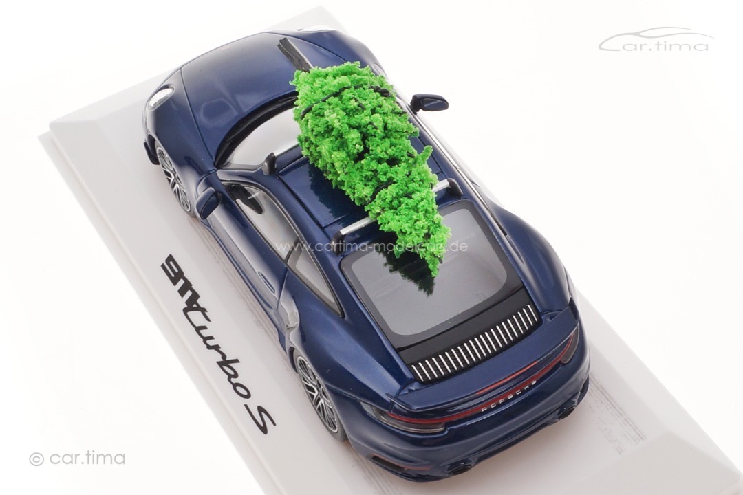 Porsche 911 (992) Turbo S Enzianblaumet. X-Mas 1:43 WAP0201640SXMAS Porsche 911 (992) Turbo S Enzianblaumet. X-Mas 1:43 WAP0201640SXMAS