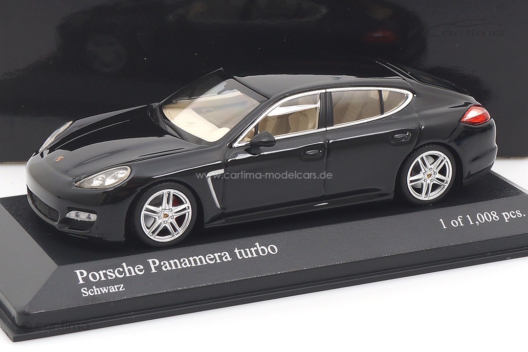 Porsche Panamera Turbo (970.1) 2010 Schwarz Minichamps 1:43 400068271