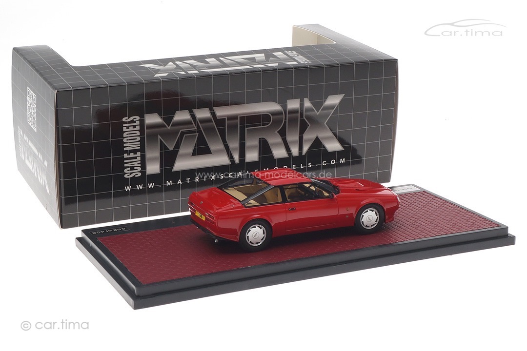 Aston Martin V8 Zagato 1988-1990 rot Matrix 1:43 MX40108-101 Aston Martin V8 Zagato 1988-1990 rot Matrix 1:43 MX40108-101