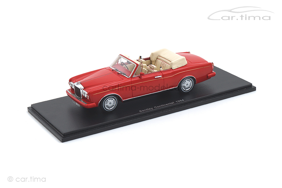 Bentley Continental Convertible 1984 rot Spark 1:43 S3824 Bentley Continental Convertible 1984 rot Spark 1:43 S3824