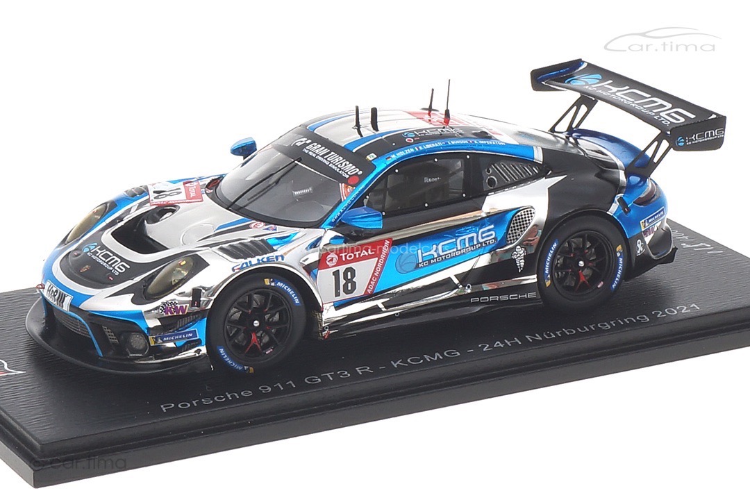 Porsche 911 GT3 R 24h Nürburgring 2021 Bourdon/Holzer/Imperatori/Liberati Spark 1:43 SG775