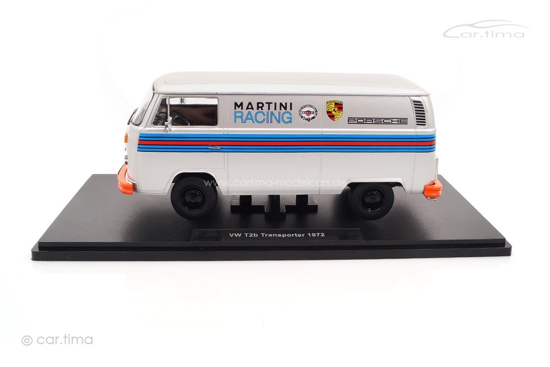 VW T2b Porsche Renndienst Martini Racing silber KK Scale 1:18 KKDC181416