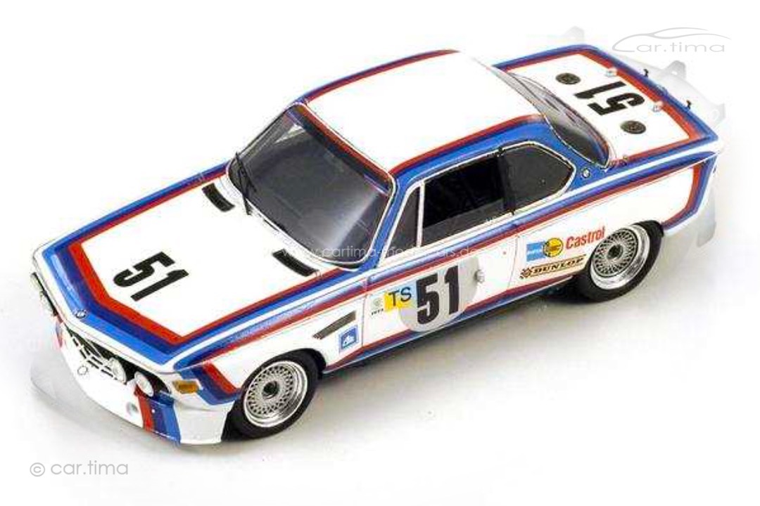 BMW 3.0 CSL 24h Le Mans 1973 Hezemans/Quester Spark 1:18 18S857