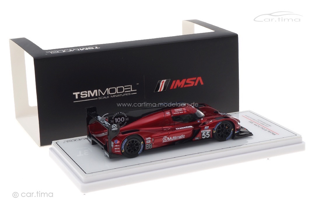 Mazda RT24-P DPI Winner IMSA 240 at Daytona 2020 Bomarito/Tincknell TSM 1:43 TSM430529 Mazda RT24-P DPI Winner IMSA 240 at Daytona 2020 Bomarito/Tincknell TSM 1:43 TSM430529