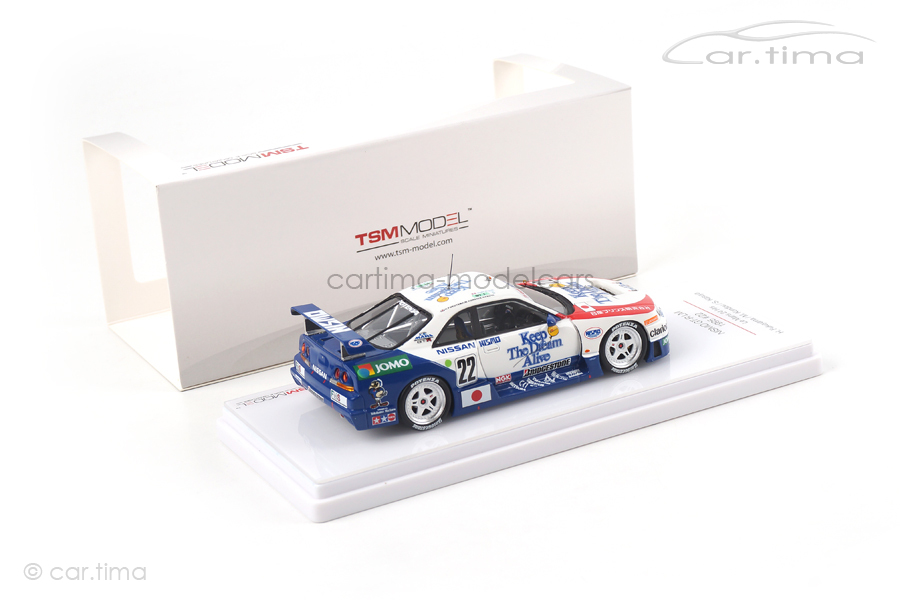 Nissan Skyline GT-R LM 24h Le Mans 1995 Fukuyama/Kasuya/Kondou TSM 1:43 TSM154343 Nissan Skyline GT-R LM 24h Le Mans 1995 Fukuyama/Kasuya/Kondou TSM 1:43 TSM154343