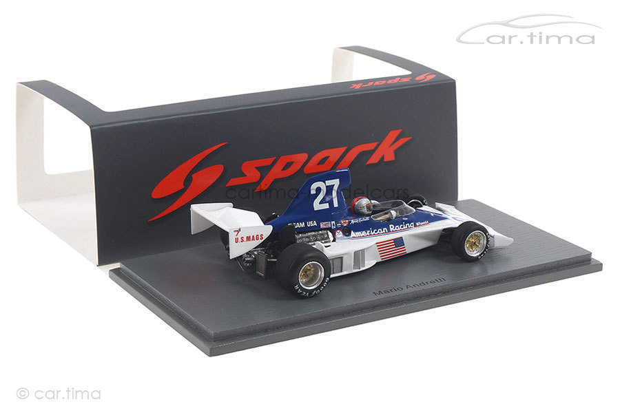 Parnelli VPJ4B GP Long Beach 1976 Mario Andretti Spark 1:43 S1891 Parnelli VPJ4B GP Long Beach 1976 Mario Andretti Spark 1:43 S1891