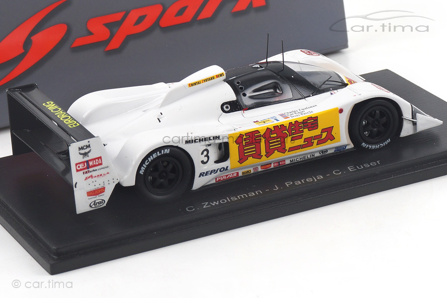 Lola T92/10 24h Le Mans 1992 Euser/Pareja/Zwolsman Spark 1:43 S4724 Lola T92/10 24h Le Mans 1992 Euser/Pareja/Zwolsman Spark 1:43 S4724