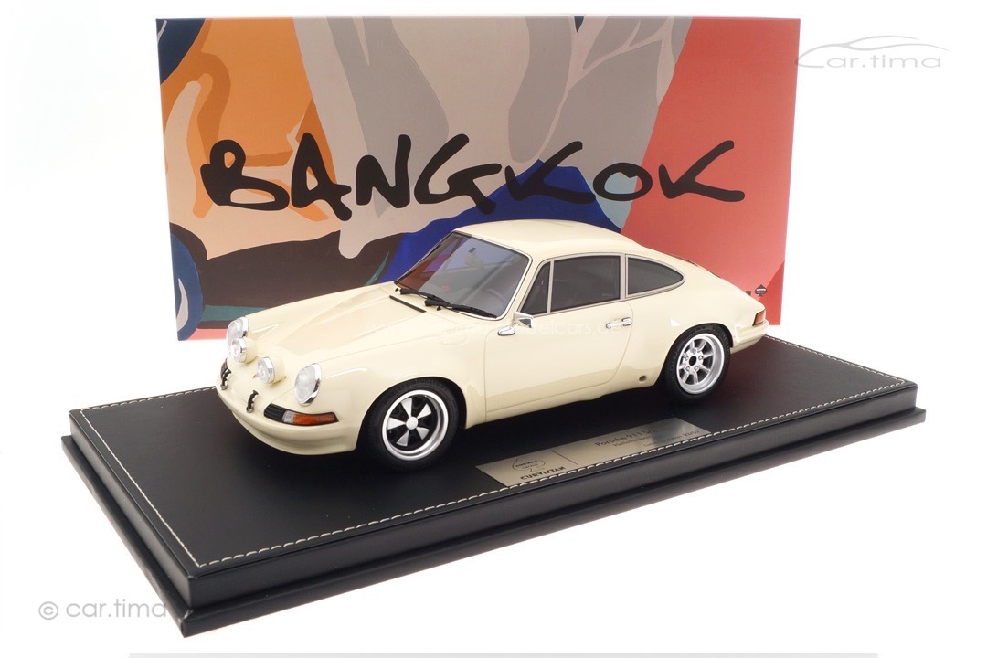 Porsche 911 ST Hellelfenbein Curvistan Bangkok car.tima 1:18 CAR01825020
