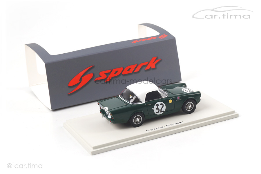Sunbeam Alpine 24h Le Mans 1962 Harper/Procter Spark 1:43 S4050 Sunbeam Alpine 24h Le Mans 1962 Harper/Procter Spark 1:43 S4050