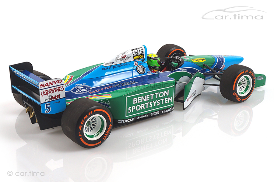 Benetton Ford B194 GP Belgien 2017 Demonstration Run Mick Schumacher Minichamps 1:18 510941705 Benetton Ford B194 GP Belgien 2017 Demonstration Run Mick Schumacher Minichamps 1:18 510941705