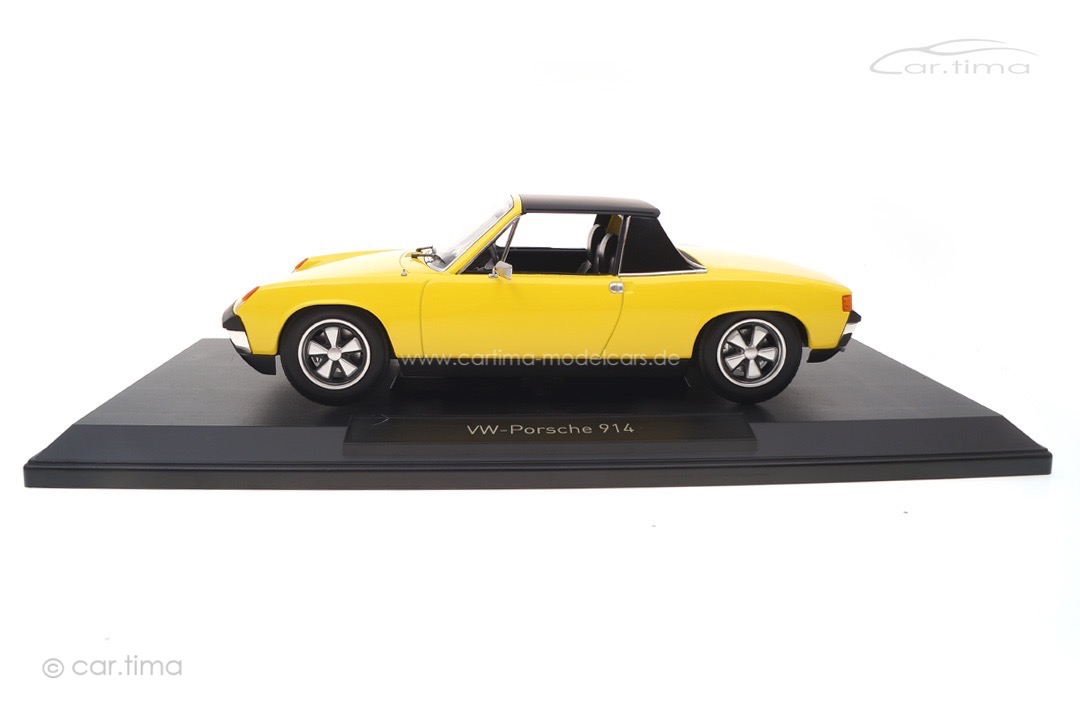 VW-Porsche 914/6 1973 gelb Norev 1:18 187689 VW-Porsche 914/6 1973 gelb Norev 1:18 187689