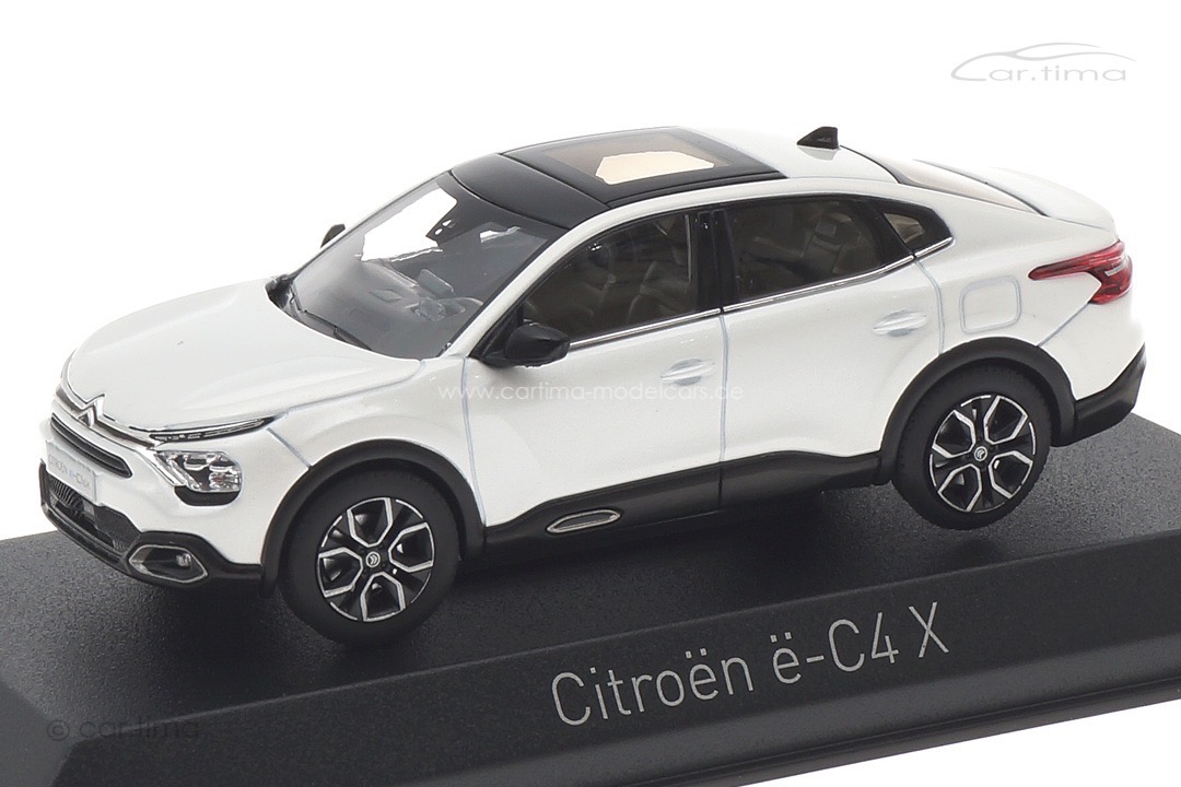 Citroën ë-C4 X 2023 Pearl White Norev 1:43 155480 Citroën ë-C4 X 2023 Pearl White Norev 1:43 155480