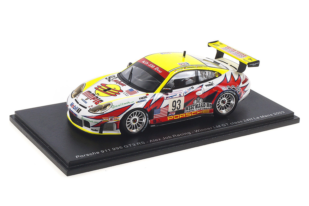 Porsche 911 (996) GT3 RS 24h Le Mans 2003 Collard/Luhr/Maassen Spark 1:43 S5527 Porsche 911 (996) GT3 RS 24h Le Mans 2003 Collard/Luhr/Maassen Spark 1:43 S5527