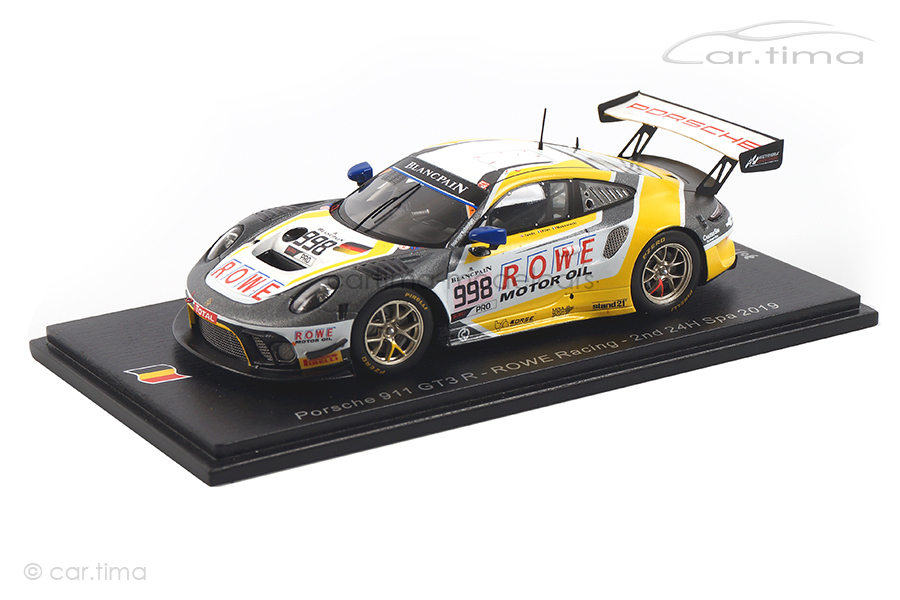 Porsche 911 GT3 R 24h Spa 2019 Makowiecki/Pilet/Tandy Spark 1:43 SB252 Porsche 911 GT3 R 24h Spa 2019 Makowiecki/Pilet/Tandy Spark 1:43 SB252