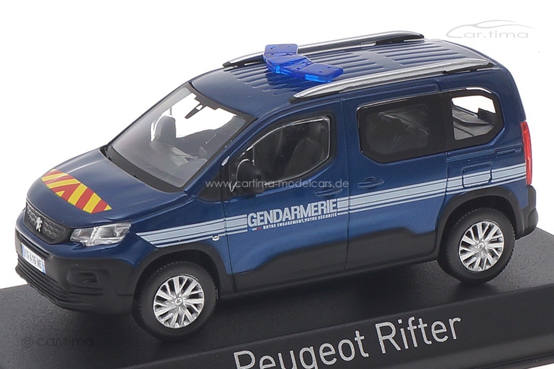 Peugeot Rifter 2019 Gendarmerie - Outremer Norev 1:43 479064
