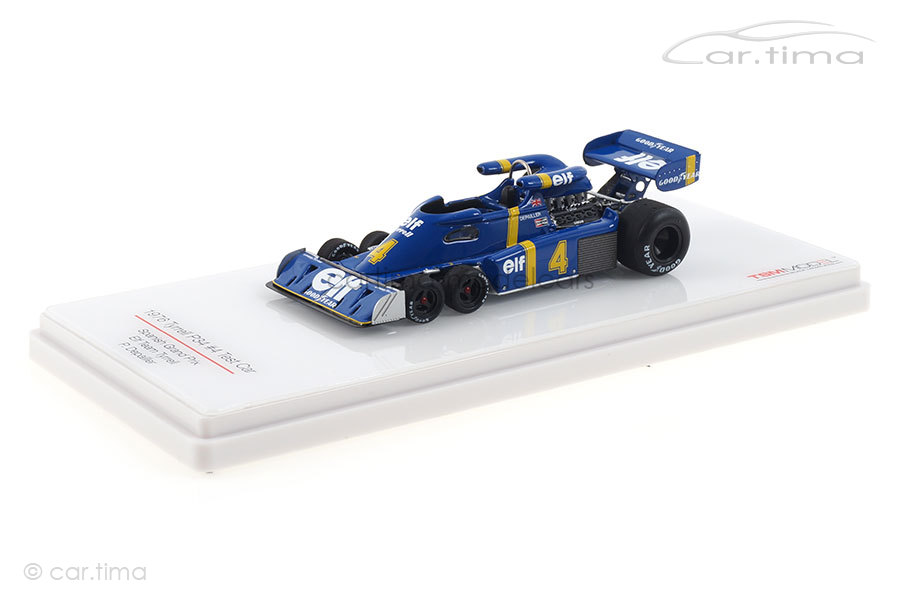Tyrrell P34 Test Spanish GP 1976 Patrick Depailler TSM 1:43 TSM154364 Tyrrell P34 Test Spanish GP 1976 Patrick Depailler TSM 1:43 TSM154364
