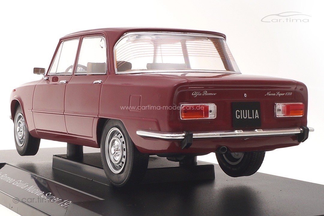 Alfa Romeo Giulia Nuova Super dunkelrot MCG 1:18 MCG18308 Alfa Romeo Giulia Nuova Super dunkelrot MCG 1:18 MCG18308