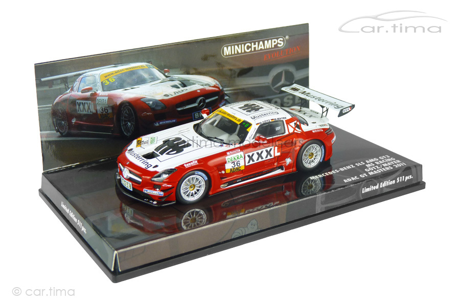 Mercedes-Benz SLS AMG GT3 ADAC GT Masters 2011 Minichamps 1:43 437110336
