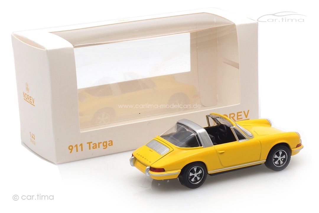 Porsche 911 Targa 1969 Signalgelb Norev 1:43 750042