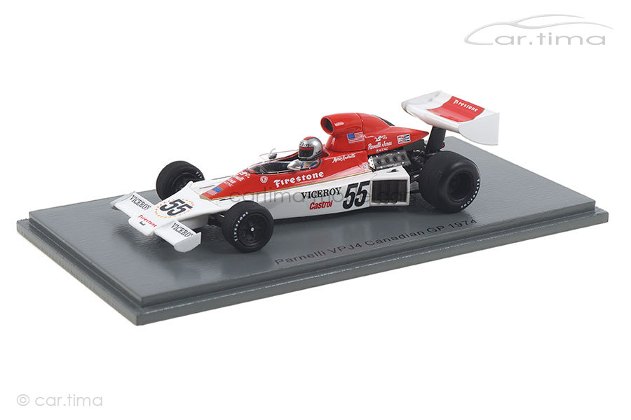 Parnelli VPJ4 GP Kanada 1974 Mario Andretti Spark 1:43 S1890 Parnelli VPJ4 GP Kanada 1974 Mario Andretti Spark 1:43 S1890