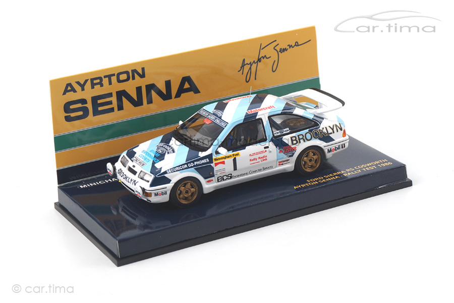 Ford Sierra RS 500 Rally Test 1986 Ayrton Senna Minichamps 1:43 540864399 Ford Sierra RS 500 Rally Test 1986 Ayrton Senna Minichamps 1:43 540864399