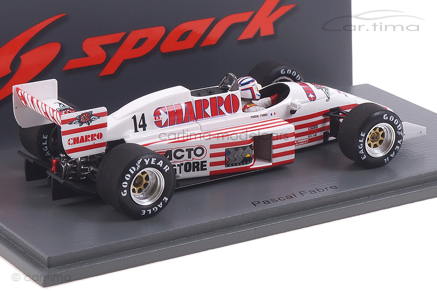 AGS JH22 GP Großbritannien 1987 Pascal Fabre Spark 1:43 S7235