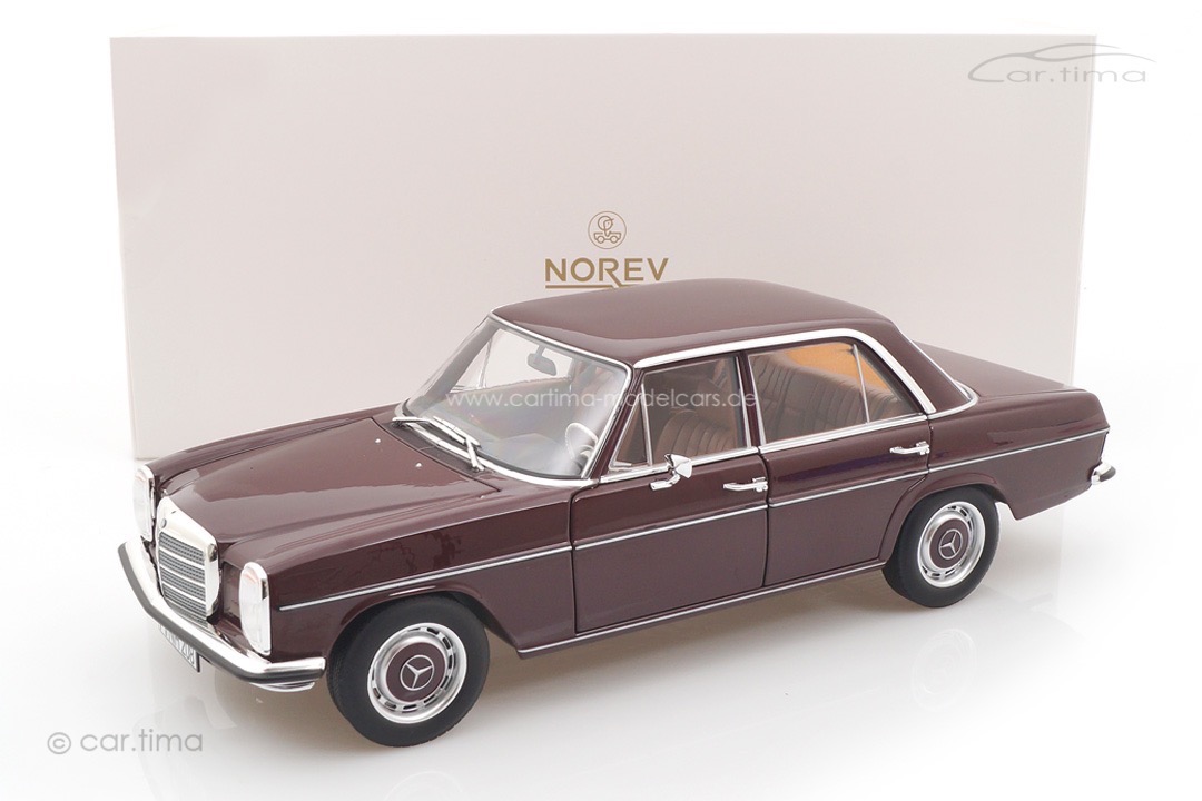 Mercedes-Benz 200/8 (W115) Dunkelrotbraun Norev 1:18 183778