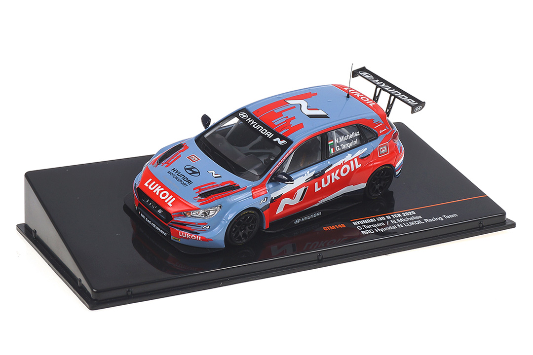 Hyundai i30 N TCR Präsentation WTCR 2020 Michelisz/Tarquini IXO 1:43 GTM148 Hyundai i30 N TCR Präsentation WTCR 2020 Michelisz/Tarquini IXO 1:43 GTM148