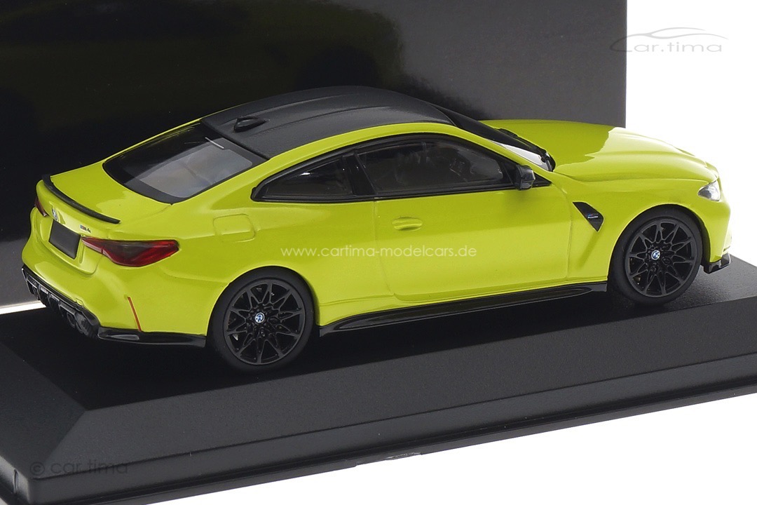 BMW M4 Competition Coupé 2020 Sao Paolo Gelb Minichamps 1:43 410020120 BMW M4 Competition Coupé 2020 Sao Paolo Gelb Minichamps 1:43 410020120