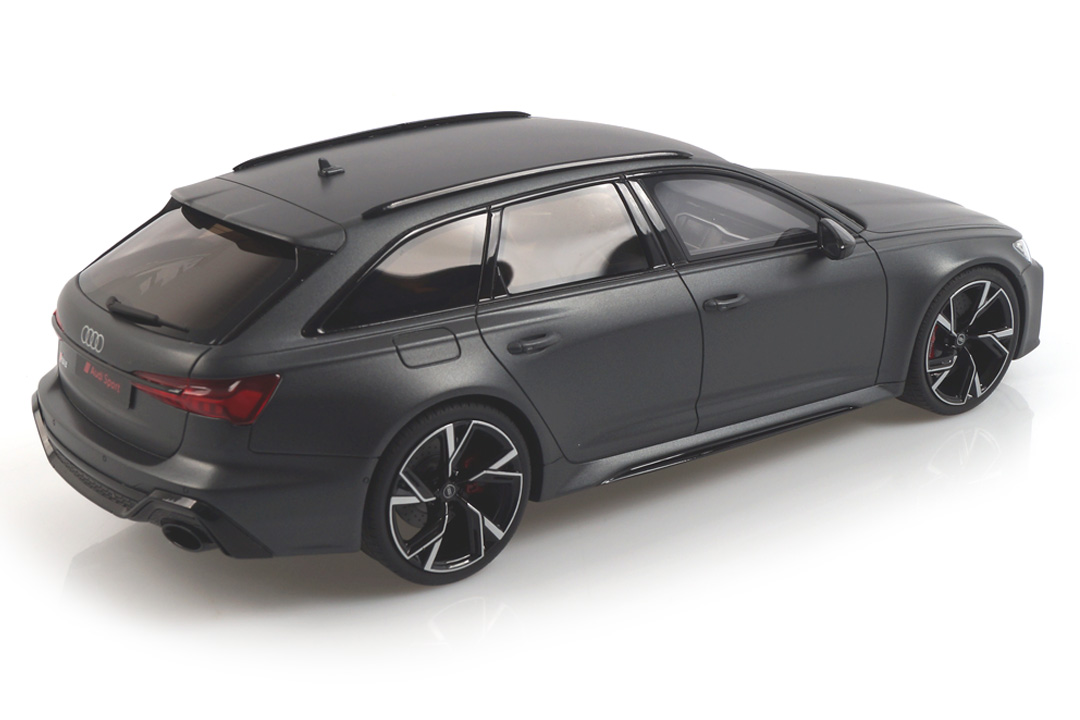 Audi RS6 Avant Daytona grau matt GT Spirit 1:18 GT289 Audi RS6 Avant Daytona grau matt GT Spirit 1:18 GT289