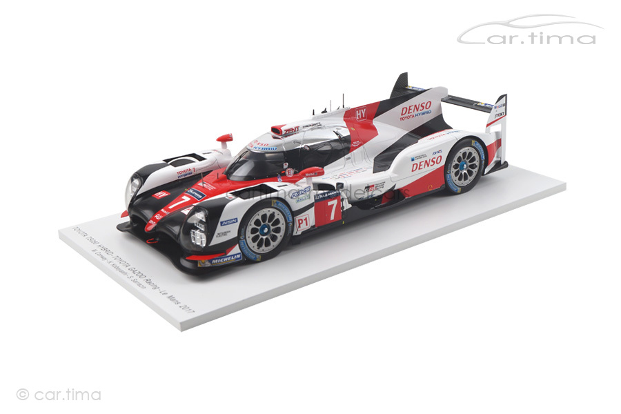 Toyota TS050 Hybrid 24h Le Mans 2017 Conway/Kobayashi/Sarrazin Spark 1:18 18S321
