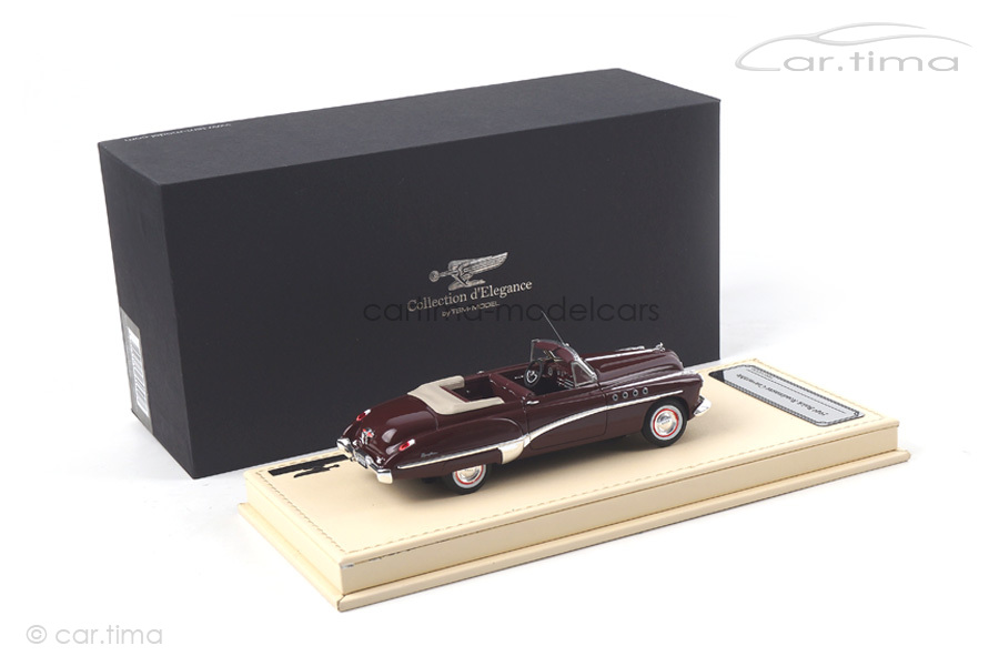 Buick Roadmaster Convertible Royal Maroon TSM 1:43 TSMCE154306 Buick Roadmaster Convertible Royal Maroon TSM 1:43 TSMCE154306