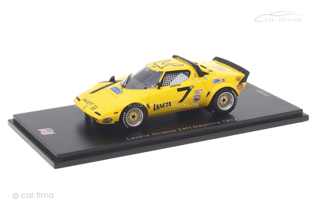 Lancia Stratos 24h Daytona 1977 Arutunoff/Marina/Goellnicht Spark 1:43 US170 Lancia Stratos 24h Daytona 1977 Arutunoff/Marina/Goellnicht Spark 1:43 US170
